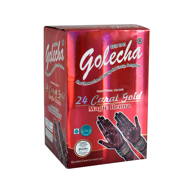 GOLECHA 24 CARAT RED HENNA TUBE