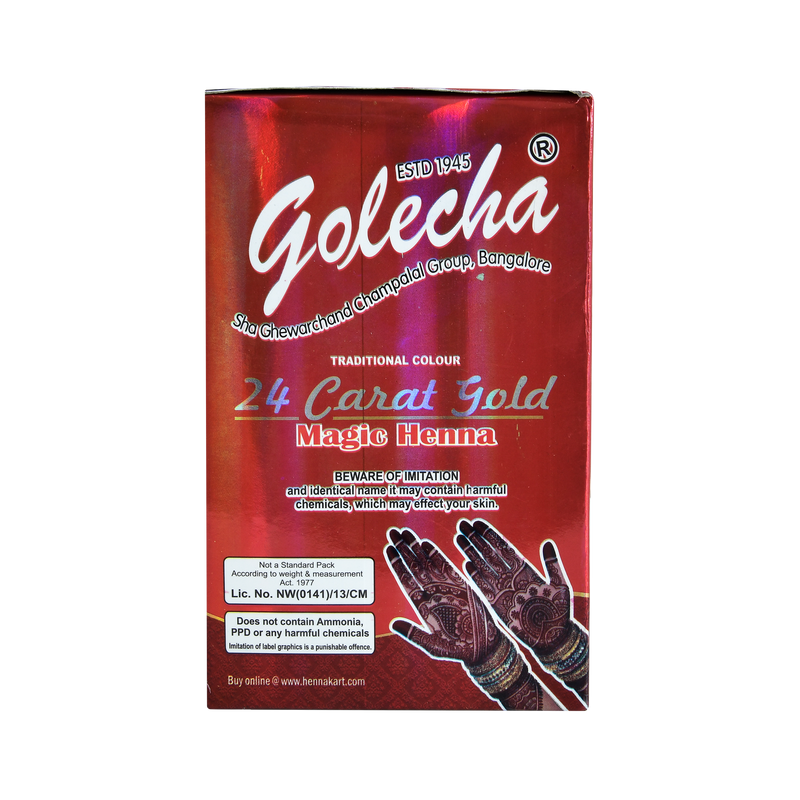 GOLECHA 24 CARAT RED HENNA TUBE