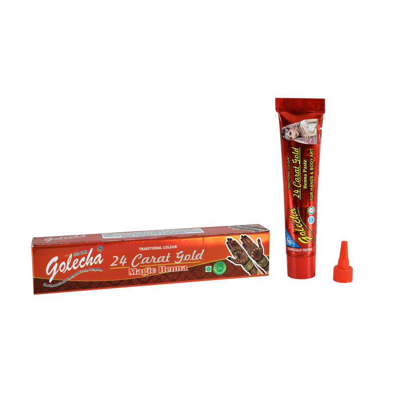 GOLECHA 24 CARAT RED HENNA TUBE
