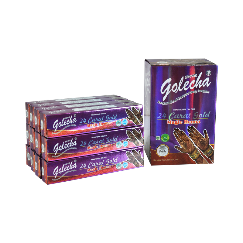 GOLECHA 24 CARAT PURPLE HENNA TUBE
