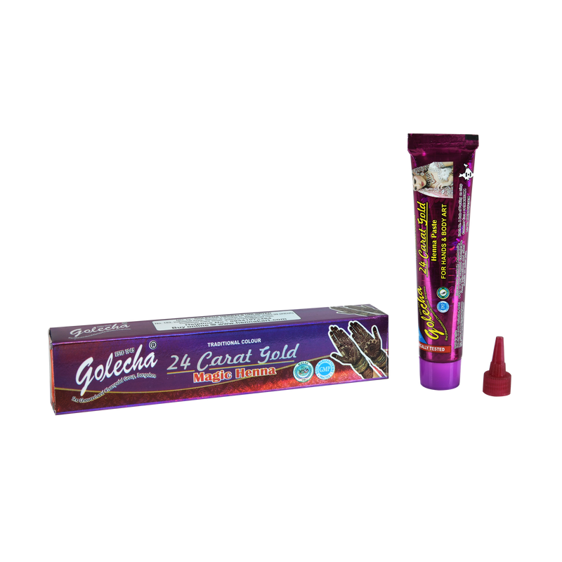 GOLECHA 24 CARAT PURPLE HENNA TUBE