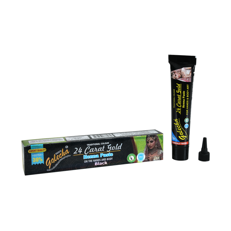 GOLECHA 24 CARAT BLACK HENNA TUBE