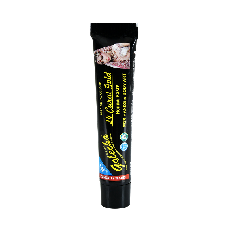 GOLECHA 24 CARAT BLACK HENNA TUBE