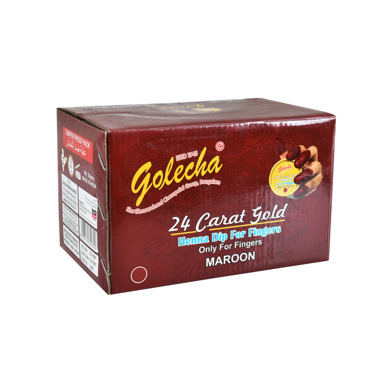 GOLECHA Henna Dip for Fingers - Maroon