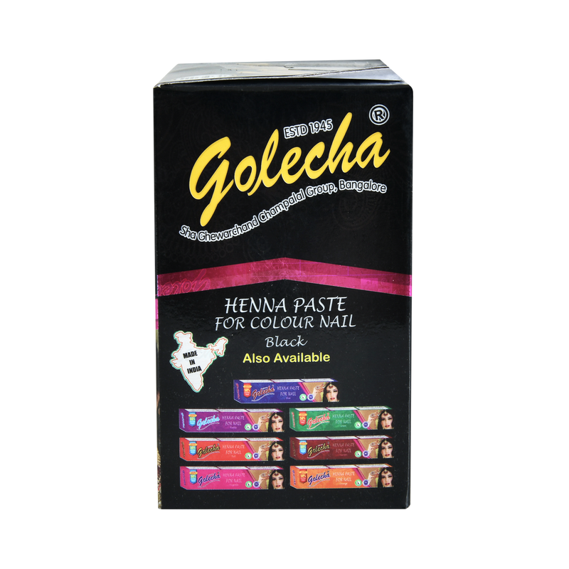 GOLECHA NAIL BLACK HENNA TUBE