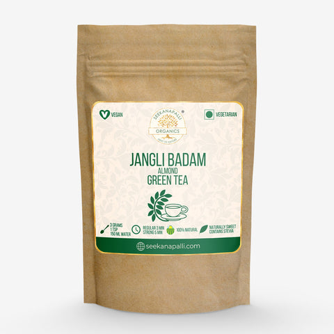 Seekanapalli Organics Jangali Badam Almond Green Tea 300 gram