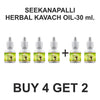 Seekanapalli Organics Herbal Kavach Oil-30ml Buy 4 Herbal Kavach Oil Get 2 Free