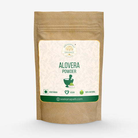 Seekanapalli Organics Aloe vera Aloe perfoliata Powder 200 gram