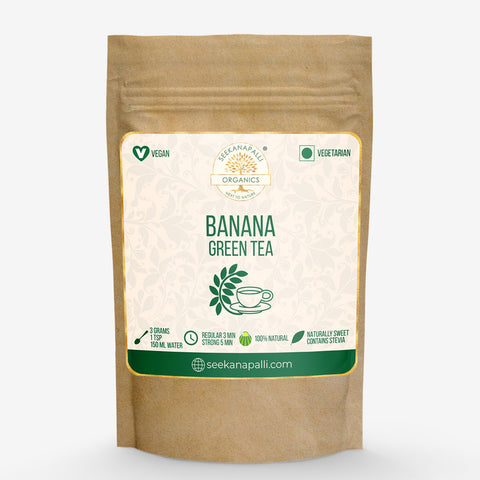 Seekanapalli Organics Banana Musa Green Tea 500 gram