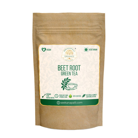 Seekanapalli Organics Beetroot Red Beet Green Tea 100 gram