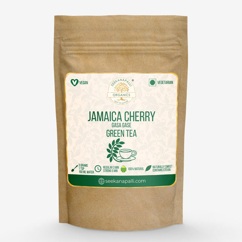 Seekanapalli Organics Jamaica Cherry Gasa Gase Green Tea 1000 gram
