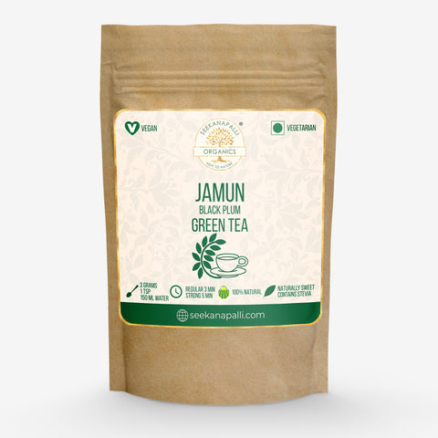 Seekanapalli Organics Jammun Black Plum Green Tea 500 gram