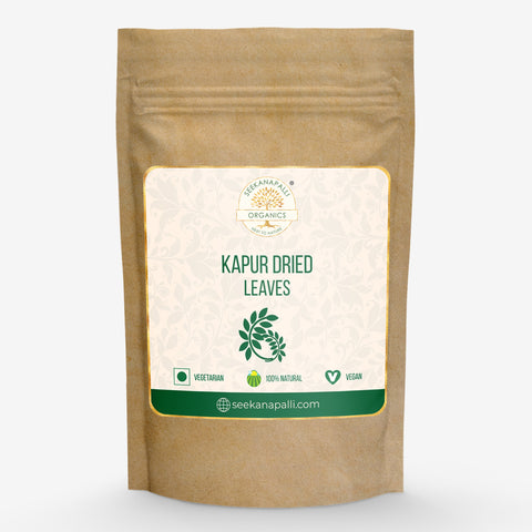 Seekanapalli Organics Camphor Kapur Leaves 300 gram