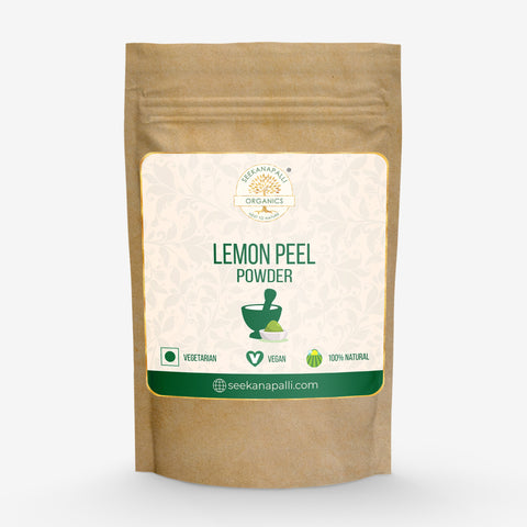 Seekanapalli Organics Lemon Citrus limon Peel 200 gram