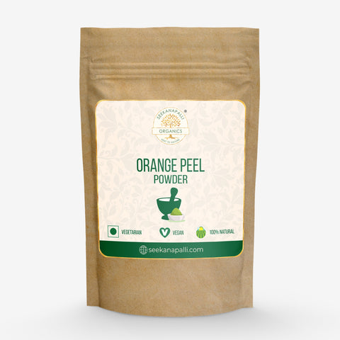 Seekanapalli Organics Orange Peel Citrus Aurantium Dulcis 200 gram