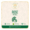 Seekanapalli Rose Petals Sun Dried - Herbal Tea - Rose Tea - For Beautiful Hair & Skin Rose Herbal Tea Pouch 200 gram