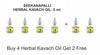 Seekanapalli Organics Herbal Kavach Oil-5ml for Immunity Booster (Buy 4 Herbal Kavach Oil Get 2 Free)